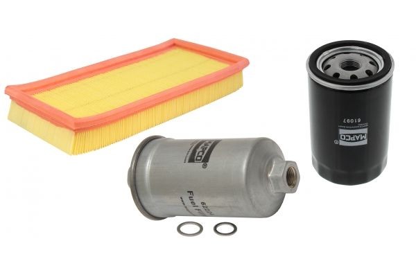 Audi A4 Service kit & filter set 13836044 MAPCO 68805 online buy