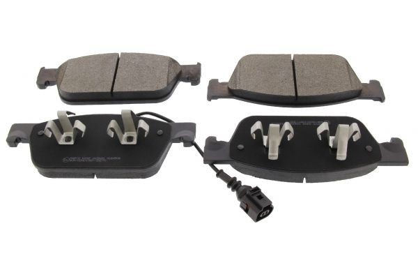 6992 MAPCO Brake pad set VW Front Axle, incl. wear warning contact