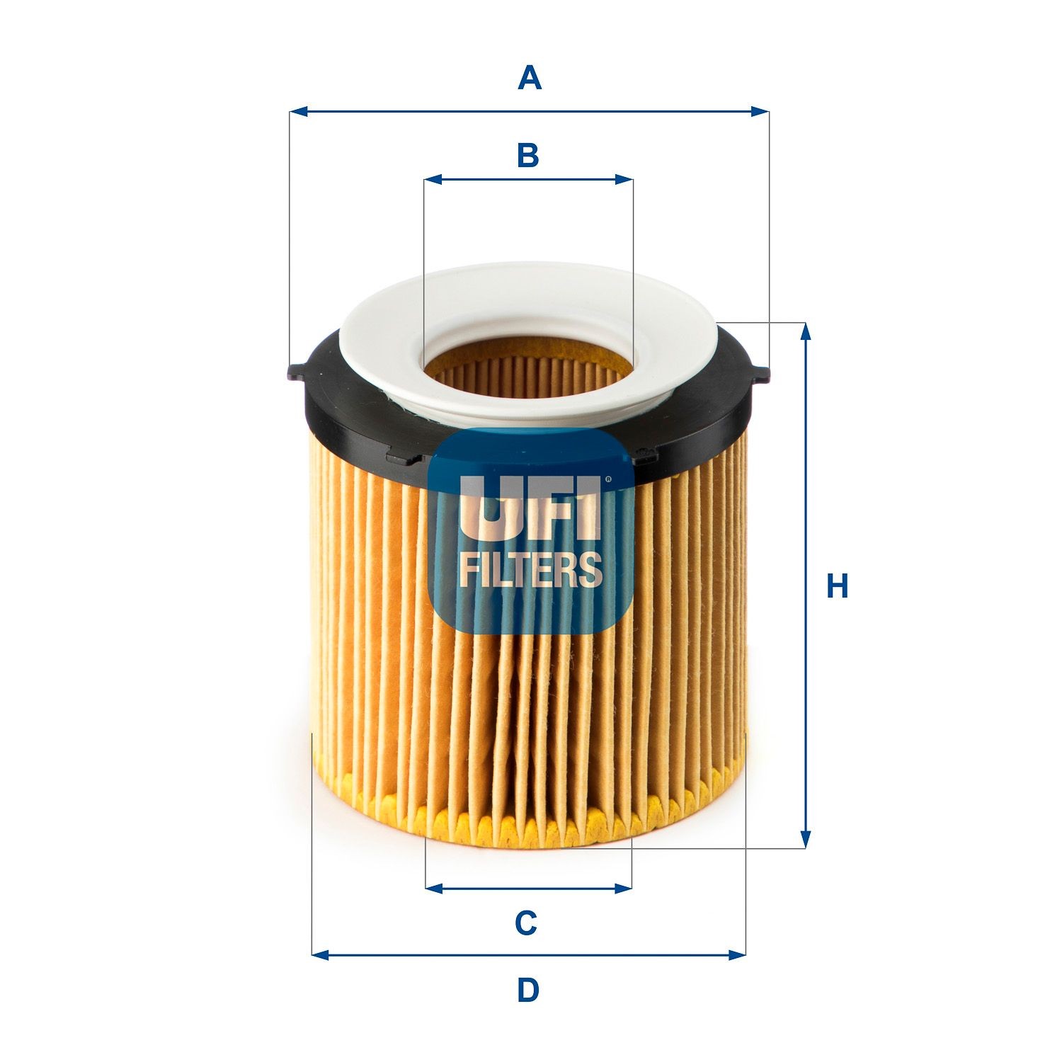 Great value for money - UFI Oil filter 25.179.00