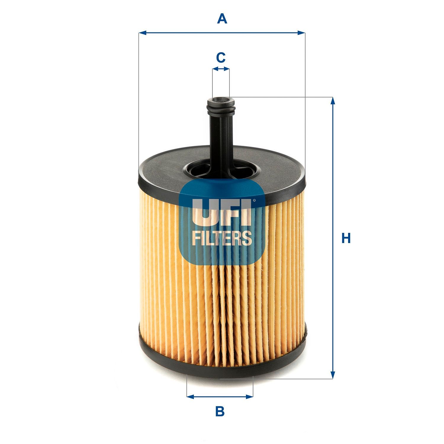 UFI Filter Insert Inner Diameter 2: 34mm, Ø: 92, 16mm, Height: 142mm Oil filters 25.197.00 buy