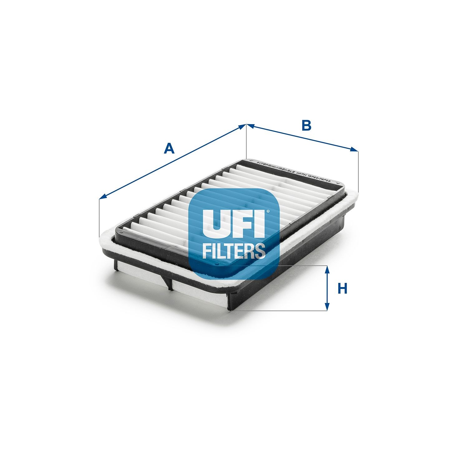 UFI 30.780.00 Air filter 42mm, 140mm, 237mm, Filter Insert