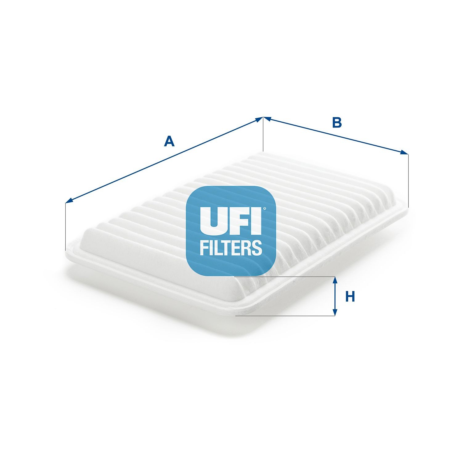 UFI 30.788.00 Air filter 43mm, 192mm, 318mm, Filter Insert