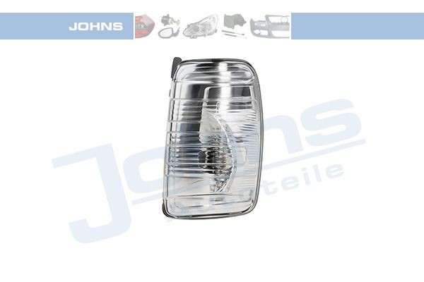 JOHNS 32 90 38-96 Side indicator white, Right Front, Exterior Mirror, without bulb holder