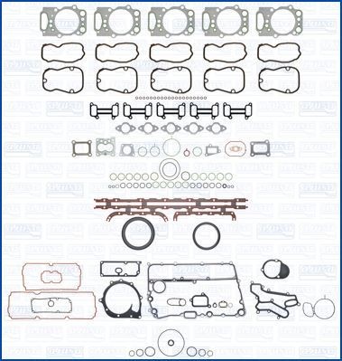AJUSA 50445800 Dichtungsvollsatz, Motor für SCANIA P,G,R,T - series LKW in Original Qualität