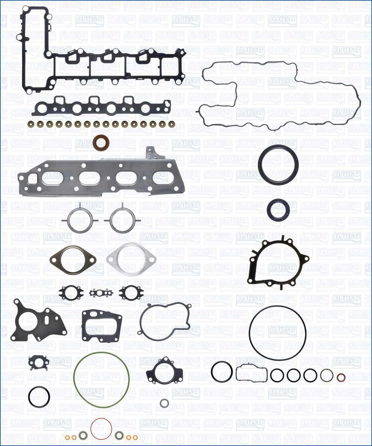 AJUSA Full gasket set, engine OPEL Astra H Saloon (A04) new 51069400