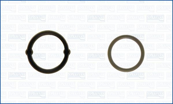 AJUSA Oil cooler seal OPEL Astra G Saloon (T98) new 77001000