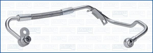 Seat Oil Pipe, charger AJUSA OP10637 at a good price