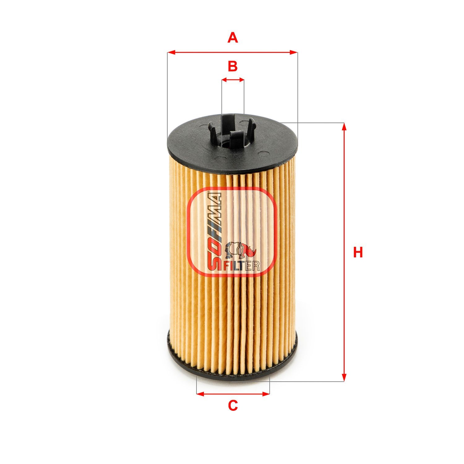 SOFIMA Filter Insert Inner Diameter 2: 9,5, 22mm, Ø: 57mm, Height: 106mm Oil filters S 5199 PE buy