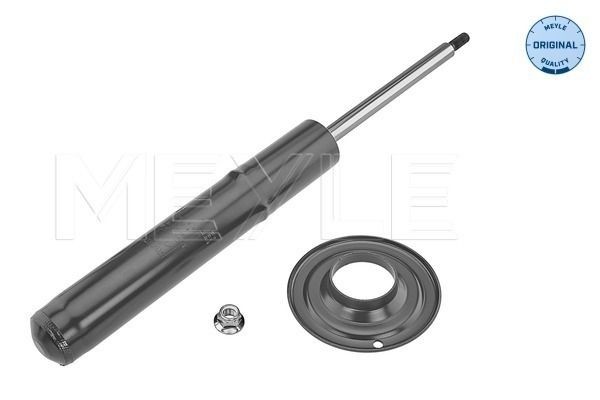 MEYLE 126 624 0006 Shock absorber Front Axle, Gas Pressure, Twin-Tube, Suspension Strut Insert, Top pin, with spring seat