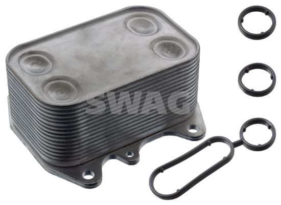SWAG 30103463 Engine oil cooler 03L.117.021C