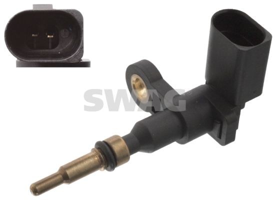 SWAG black Number of connectors: 2 Coolant Sensor 30 10 4172 buy