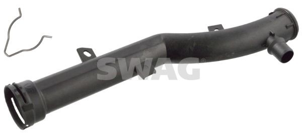 62 10 4800 SWAG Coolant hose OPEL with bracket, with seal ring
