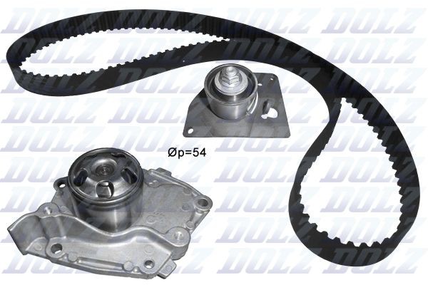Great value for money - DOLZ Water pump and timing belt kit KD128