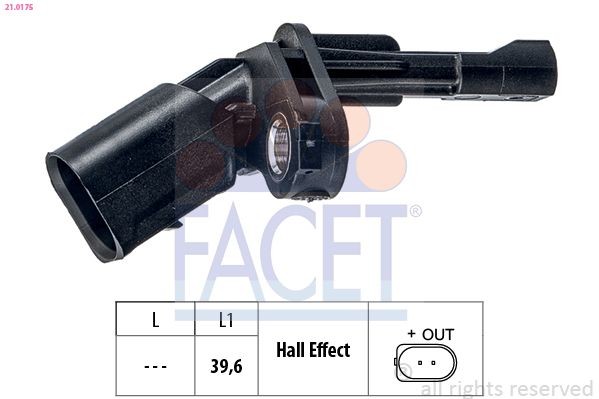 EPS 1.960.175 FACET Sensor, wheel speed 21.0175 buy