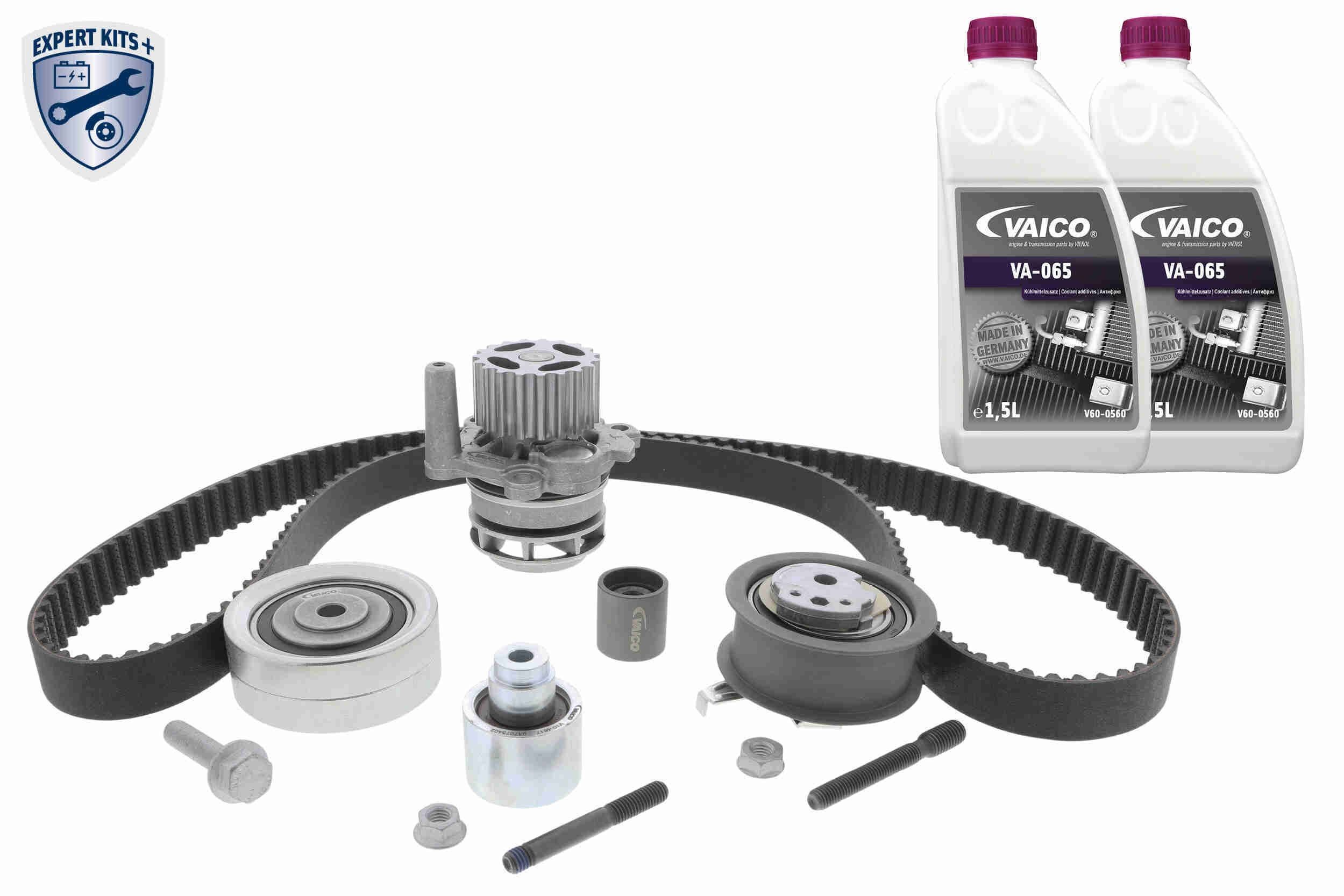 Water Pump ＆ Timing Belt Kit VAICO compatible with VW AUDI SKODA SEAT Amarok IV N10609203 - 4