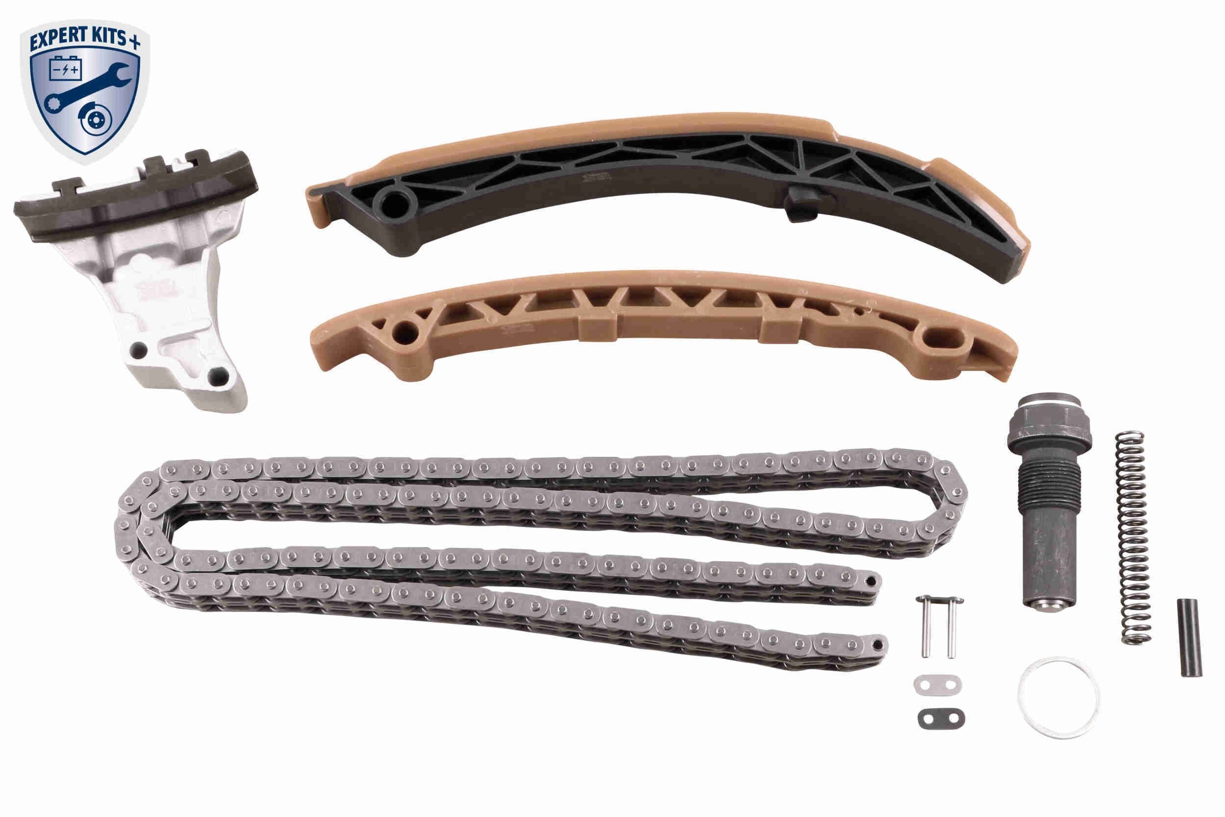V30-10006-BEK VAICO Timing Chain Kit with slide rails, with chain  tensioner, for camshaft, Duplex, with chain lock 0A109507 ▷ AUTODOC price  and review