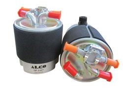 ALCO FILTER In-Line Filter, with connection for water sensor, 10mm, 10mm Height: 129mm Inline fuel filter SP-1447 buy