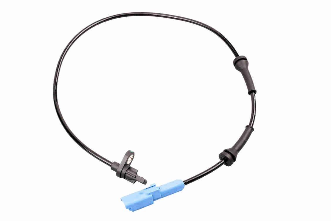 VEMO V22-72-0161 ABS sensor Rear Axle, Hall Sensor, 2-pin connector, 694mm, blue, rectangular
