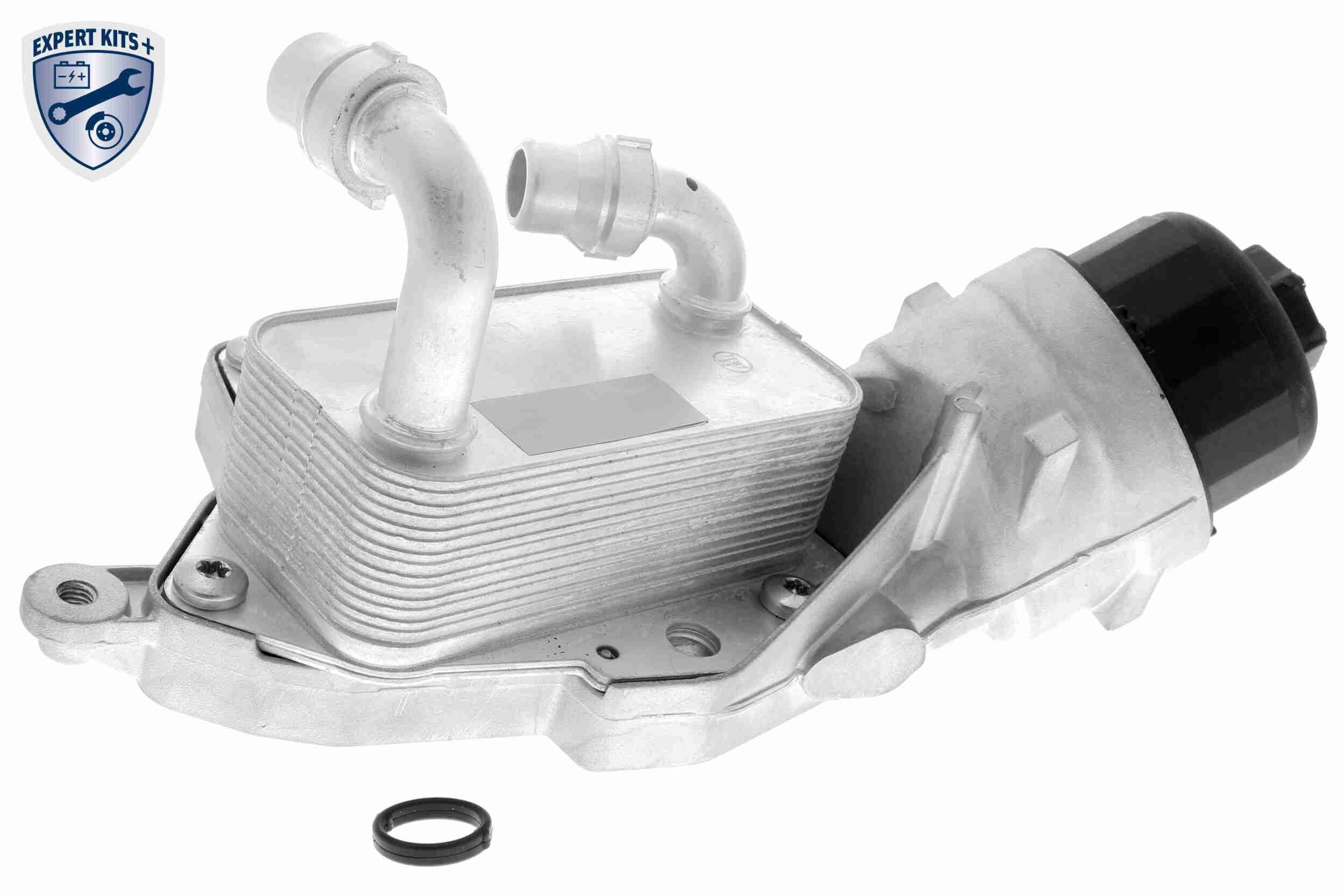 VEMO V40-60-2100-1 Engine oil cooler with seal, with oil filter housing