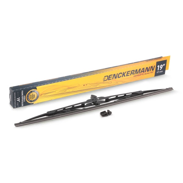 VS00475 DENCKERMANN Windscreen wipers MITSUBISHI 475 mm, Bracket wiper blade, 19 Inch , Hook fixing