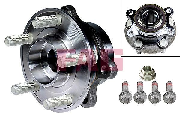 FAG 713 6792 80 Wheel bearing kit Photo corresponds to scope of supply, 136, 87 mm