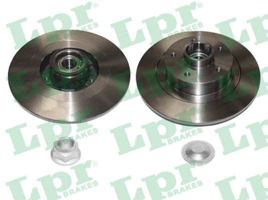 LPR R1079PCA Brake disc 290x11mm, 5, solid