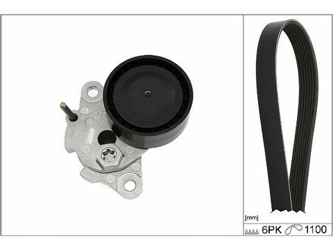Audi A5 Auxiliary belt kit 13864698 INA 529 0085 10 online buy