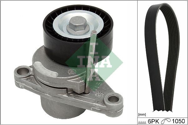INA 529023410 Tensioner pulley 16 114 252 80