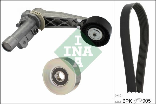 INA 529030810 Tensioner pulley 1204 53