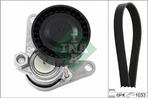 INA 529036710 Tensioner pulley 04L903315C