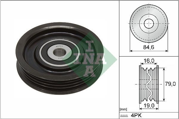 531 0931 10 INA Tensioner pulley NISSAN
