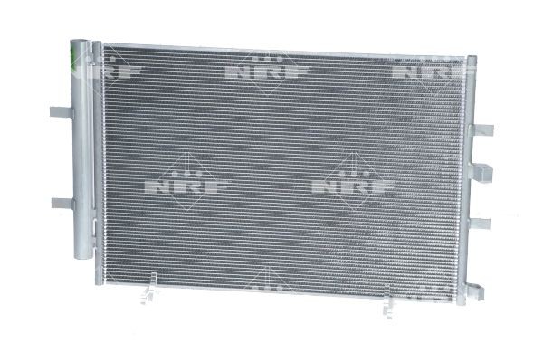 NRF 350405 Air conditioning condenser with gaskets/seals, with dryer, 22,7mm, 18,5mm, 719mm