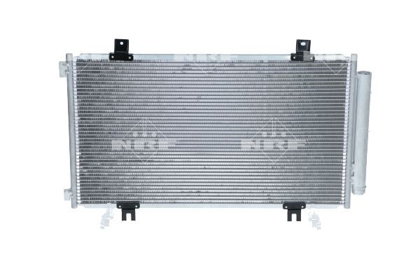 NRF 350424 Air conditioning condenser with dryer, with seal ring, 15,5mm, 10,1mm, Aluminium, 688mm