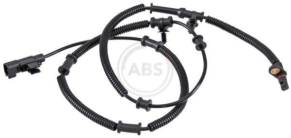 A.B.S. 31823 ABS sensor Active sensor, 1240mm, 1320mm, 20mm, black