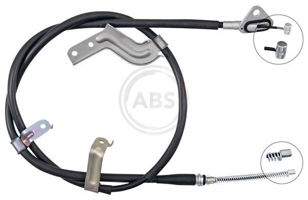 A.B.S. 1645mm, Drum Brake Cable, parking brake K10009 buy