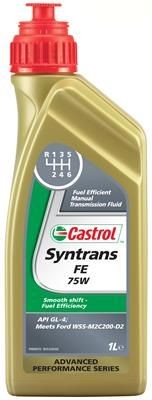 CASTROL 15B036 Transmission fluid 75W, Synthetic Oil, Capacity: 1l