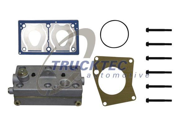 TRUCKTEC AUTOMOTIVE 01.15.145 Zylinderkopf, Kompressor für MERCEDES-BENZ AXOR LKW in Original Qualität