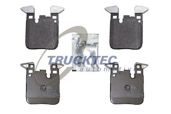 Original TRUCKTEC AUTOMOTIVE Disc brake pads 08.35.223 for BMW 1 Series