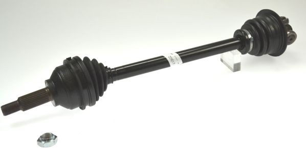 LÖBRO 672mm, with nut Length: 672mm, External Toothing wheel side: 27 Driveshaft 303495 buy