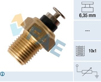 Sensor, temperatura del refrigerante moto ECM FAE 32744 a un precio online