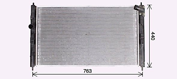AVA COOLING SYSTEMS MT2276 Engine radiator 1611245980