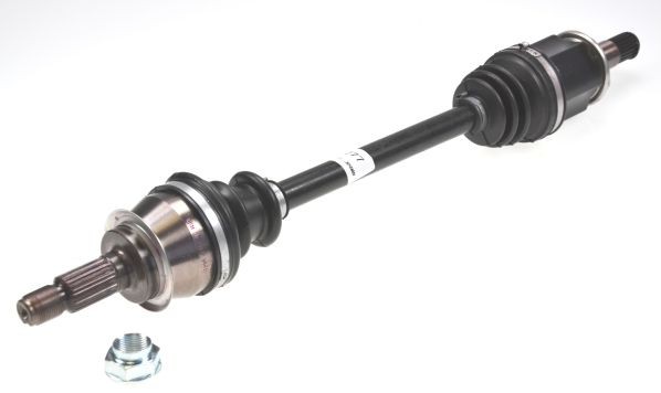 LÖBRO 304212 Drive shaft 623mm, with nut