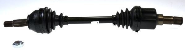 LÖBRO 610mm, with nut Length: 610mm, External Toothing wheel side: 25 Driveshaft 304236 buy