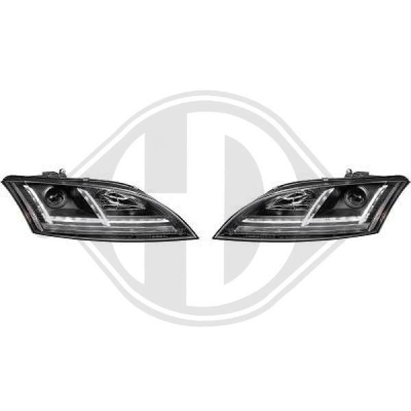 Audi TT Headlight set DIEDERICHS 1041286 cheap