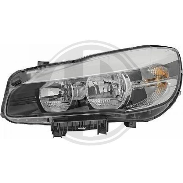 DIEDERICHS 1240081 Headlights BMW 2 Series 2014 price