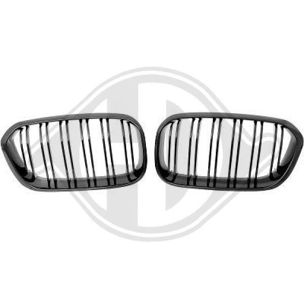 DIEDERICHS 1281741 BMW 1 Series 2011 Grille assembly