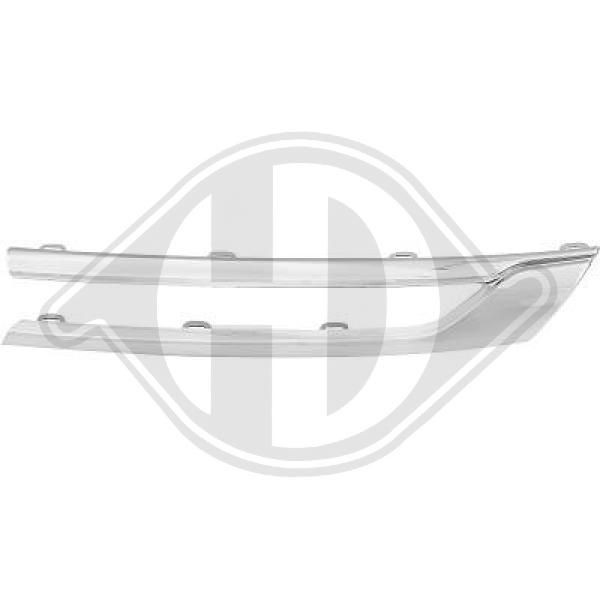 DIEDERICHS Grille assembly OPEL Astra K Sports Tourer (B16) new 1808043