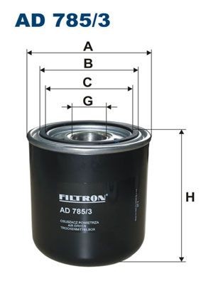 FILTRON AD 785/3 Lufttrockner, Druckluftanlage für DAF 85 CF LKW in Original Qualität