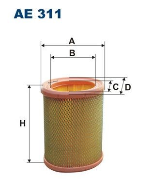 Great value for money - FILTRON Air filter AE 311