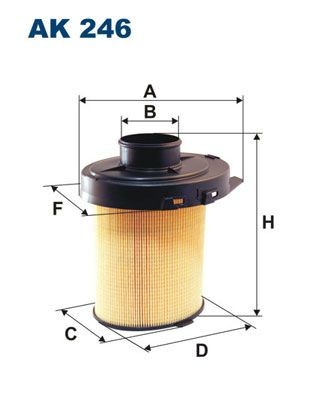Great value for money - FILTRON Air filter AK 246